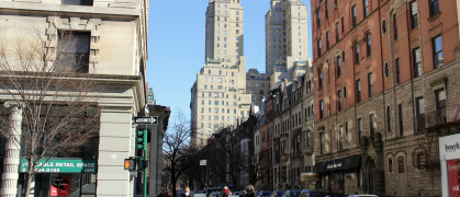 upper west side street scene